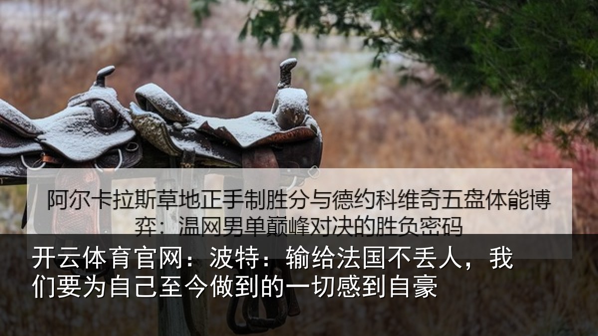 开云体育官网：波特：输给法国不丢人，我们要为自己至今做到的一切感到自豪